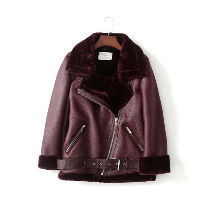 Winter Women's Thick Long-sleeved Fur One Warm Jacket Fashion Casual Temperament Belt with Solid Color Cotton Coat Female OK513, Black
Winter Women's Thick Long-sleeved Fur One Warm Jacket Fashion Casual Temperament Belt with Solid Color Cotton Coat Female OK513, Black