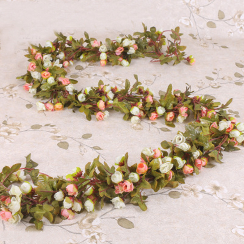 Silk Rose Artificial Flowers Vine Garland Fake Ivy Arch Hanging Decorative Wedding Home Wall Rattan Plants Leaves Decoration, Purple
Silk Rose Artificial Flowers Vine Garland Fake Ivy Arch Hanging Decorative Wedding Home Wall Rattan Plants Leaves Decoration, Purple