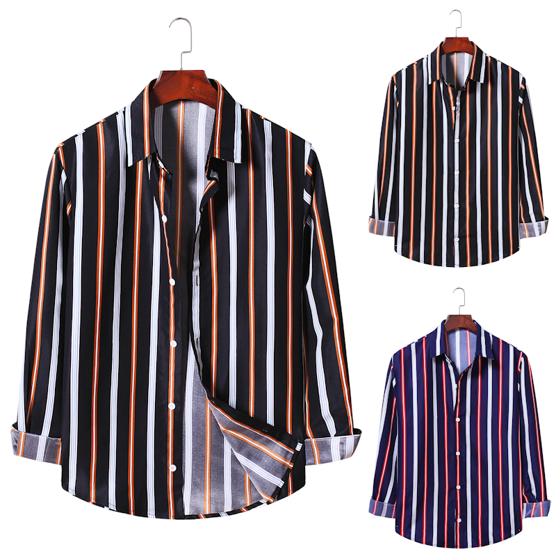 Business Shirts 2020 New Fashion Brand Clothing Mens Long Sleeve Work Shirt Striped Slim Fit Shirt Big Size -3XL Casual, Black
Business Shirts 2020 New Fashion Brand Clothing Mens Long Sleeve Work Shirt Striped Slim Fit Shirt Big Size -3XL Casual, Black