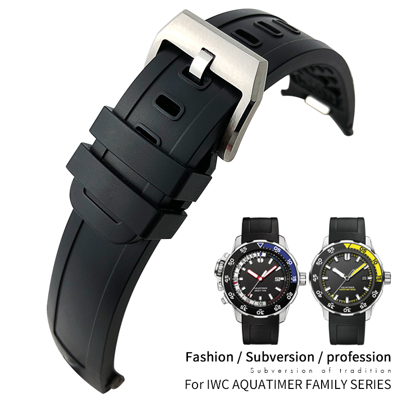 22mm Rubber Silicone Watch band For IWC AQUATIMER FAMILY Watchproof Strap IW356802/376705/376710/376711/376708/356801/356810/376709 Tools 
22mm Rubber Silicone Watch band For IWC AQUATIMER FAMILY Watchproof Strap IW356802/376705/376710/376711/376708/356801/356810/376709 Tools