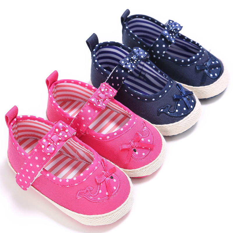 Spring and Autumn Girl Baby -1 Butterfly knot Cartoon whale soft bottom baby toddler shoes, Watermelon red
Spring and Autumn Girl Baby -1 Butterfly knot Cartoon whale soft bottom baby toddler shoes, Watermelon red