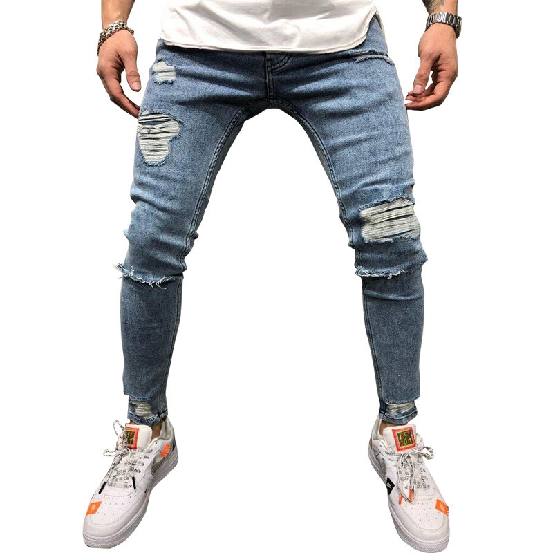 New Biker Cargo Jeans Men Multi-pocket Slim Fit Joggers Trousers Mens Ripped Hole Motorcycle Streetwear Denim Pencil Pants Mid, Blue
New Biker Cargo Jeans Men Multi-pocket Slim Fit Joggers Trousers Mens Ripped Hole Motorcycle Streetwear Denim Pencil Pants Mid, Blue