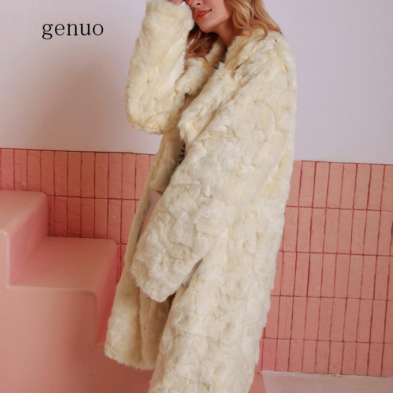 Plus Size Winter Women Faux Fur Coat Thick Warm Plush Fluffy Long Jackets Coats Elegant Lady Luxury Outwear Lapel Long Overcoat, Beige
Plus Size Winter Women Faux Fur Coat Thick Warm Plush Fluffy Long Jackets Coats Elegant Lady Luxury Outwear Lapel Long Overcoat, Beige