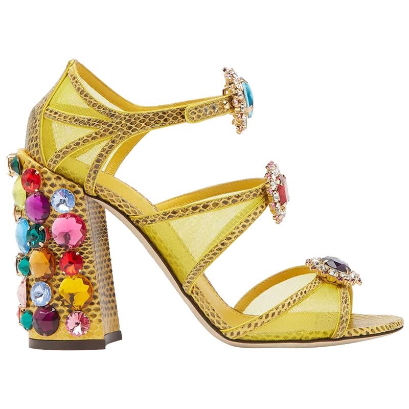 Free shipping Ladies SEXY 2020 leather Mesh Yarn Sandals Women 8CM diamond Chunky high heels peep-toe BILING Wedding party Shoes size 35-42, Multi
Free shipping Ladies SEXY 2020 leather Mesh Yarn Sandals Women 8CM diamond Chunky high heels peep-toe BILING Wedding party Shoes size 35-42, Multi