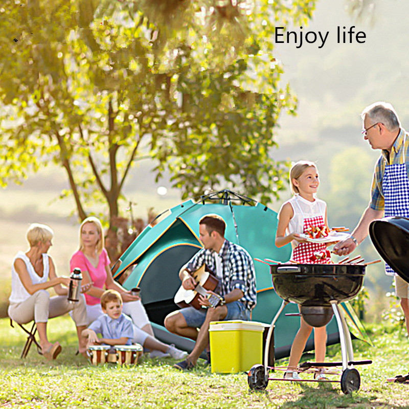 3-4 Person Windbreak Camping Tent Dual Layer Waterproof Up Open Anti UV Tourist Tents for Outdoor Hiking Beach Travel
3-4 Person Windbreak Camping Tent Dual Layer Waterproof Up Open Anti UV Tourist Tents for Outdoor Hiking Beach Travel