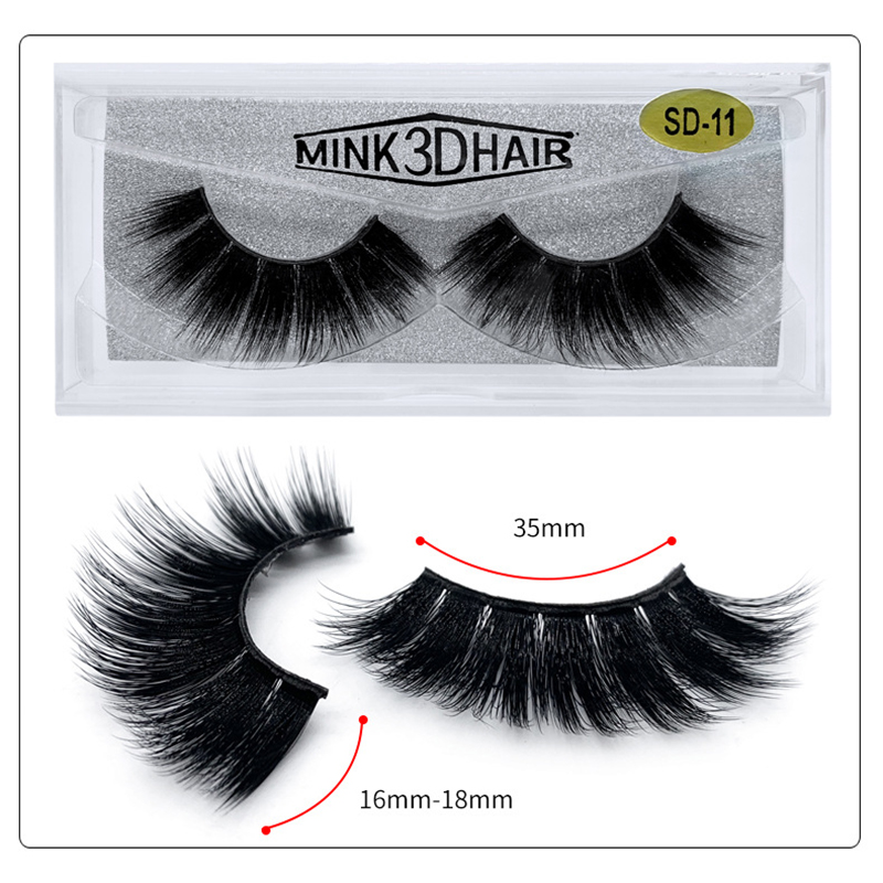 1 Pair 3D Mink Thick False Fake Eyelashes Handmade Makeup Extension Reusable Eyelashes
1 Pair 3D Mink Thick False Fake Eyelashes Handmade Makeup Extension Reusable Eyelashes