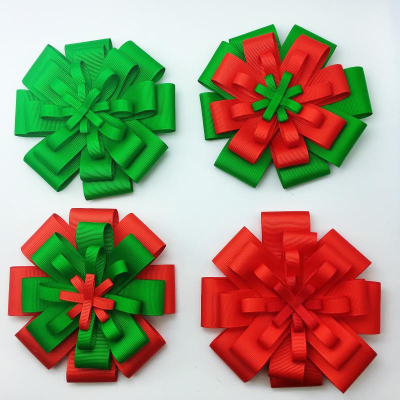 10 PCS Solid Christmas Hair Bows Girls 4 colors Solid Grosgrain Ribbon Hair Bow Kids Boutuique Accessories
10 PCS Solid Christmas Hair Bows Girls 4 colors Solid Grosgrain Ribbon Hair Bow Kids Boutuique Accessories