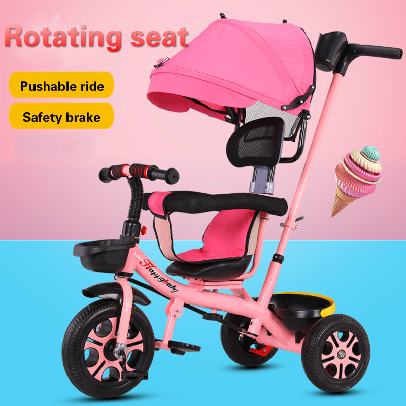 Baby Tricycle 0-6 Years Old Multi-function Baby Rotating Seat Stroller Tricycle Bicycle Children Can Ride Bicycle Trike
Baby Tricycle 0-6 Years Old Multi-function Baby Rotating Seat Stroller Tricycle Bicycle Children Can Ride Bicycle Trike