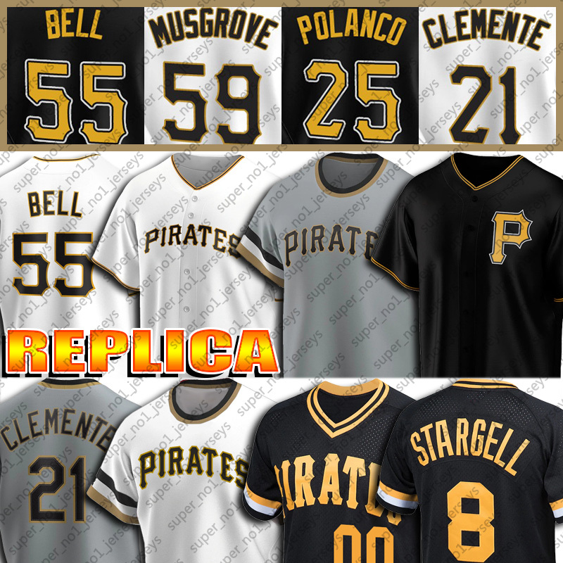 55 Josh Bell Jersey 8 Willie Stargell Jerseys 21 Roberto Clemente Jersey Joe Musgrove Gregory Polanco Adam Frazier Custom Baseball Jersey, Blue;black
55 Josh Bell Jersey 8 Willie Stargell Jerseys 21 Roberto Clemente Jersey Joe Musgrove Gregory Polanco Adam Frazier Custom Baseball Jersey, Blue;black