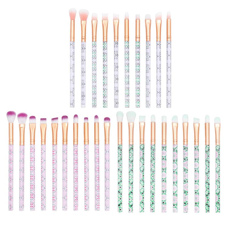10PCS Plastic Handle Brushes Eye Makeup Brushes Eyeshadow Cosmetic Beauty Care Supplies (Pink Hair
10PCS Plastic Handle Brushes Eye Makeup Brushes Eyeshadow Cosmetic Beauty Care Supplies (Pink Hair