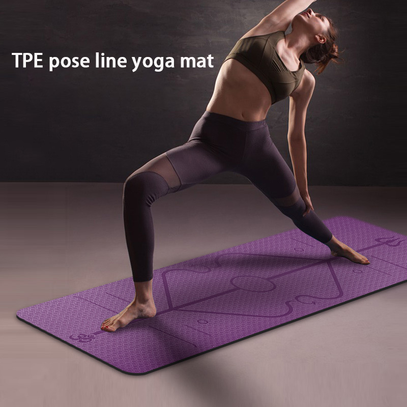 Non-slip Yoga Mat 6mm Gym Exercise Mat Eco Friendly Gym Fitness Pilates Supplies Non-skid Floor Play, Black
Non-slip Yoga Mat 6mm Gym Exercise Mat Eco Friendly Gym Fitness Pilates Supplies Non-skid Floor Play, Black
