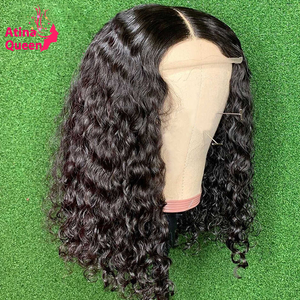 Deep Curly 4x4 Short Bob Closure Wig Pre plucked 150% Remy Lace Front Human Hair Wigs Frontal Wig For Black Women, Medium brown
Deep Curly 4x4 Short Bob Closure Wig Pre plucked 150% Remy Lace Front Human Hair Wigs Frontal Wig For Black Women, Medium brown