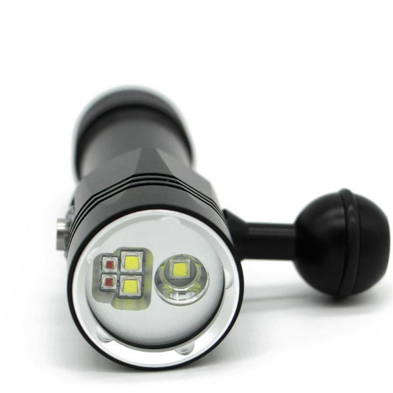 Hot Sale 1052 Lumens XML2 Red XPE IP68 Waterproof 18650 Battery Aluminum Scuba Diving LED With Power Indicator
Hot Sale 1052 Lumens XML2 Red XPE IP68 Waterproof 18650 Battery Aluminum Scuba Diving LED With Power Indicator