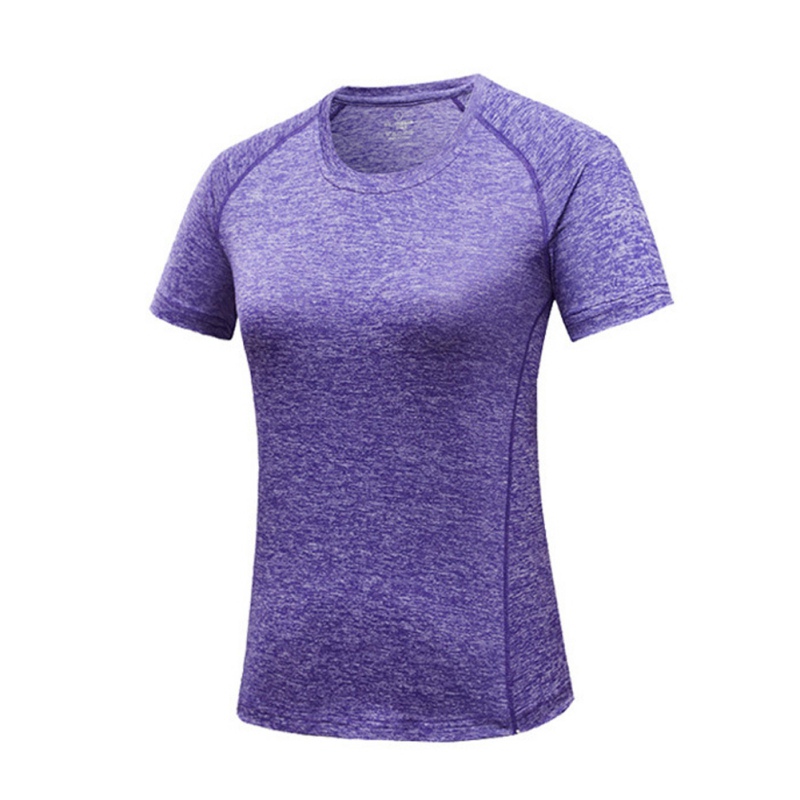 Women Sports Yoga Shirt Elastic Sports Round Neck Quick-drying Short Sleeve Athletic Shirts Breathable Running Shirt, Black;blue
Women Sports Yoga Shirt Elastic Sports Round Neck Quick-drying Short Sleeve Athletic Shirts Breathable Running Shirt, Black;blue