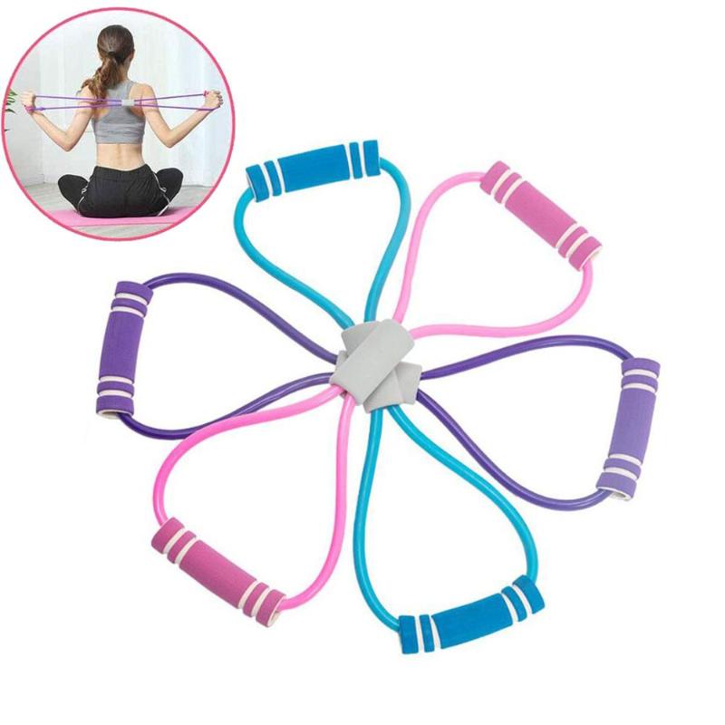 Yoga Pilats Pulling Rope Elastic Rubber Loop Tube Band Fitness Tension Belt Chest Expander Gym Exercise Training Equipment
Yoga Pilats Pulling Rope Elastic Rubber Loop Tube Band Fitness Tension Belt Chest Expander Gym Exercise Training Equipment