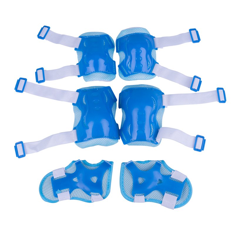 Kids Protective Gear,Knee Pads Elbow Pads Wrist Guards For Inline Roller Skating Biking Sports Safe Guard-6pcs-blue
Kids Protective Gear,Knee Pads Elbow Pads Wrist Guards For Inline Roller Skating Biking Sports Safe Guard-6pcs-blue