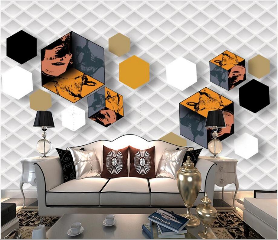 Wall paper 3d custom photo non-woven mural Nordic style geometric shape marble TV background wall Home interior wallpaper for walls 3 d, Non-woven fabric
Wall paper 3d custom photo non-woven mural Nordic style geometric shape marble TV background wall Home interior wallpaper for walls 3 d, Non-woven fabric