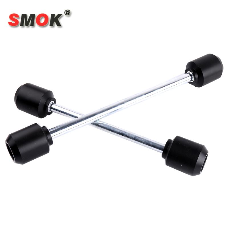 SMOK For Z250 Z300 NINJA 250 NINJA 300 Versys 250 Versys 300 Universal Motorcycle Front Rear Axle Fork Crash Sliders
SMOK For Z250 Z300 NINJA 250 NINJA 300 Versys 250 Versys 300 Universal Motorcycle Front Rear Axle Fork Crash Sliders