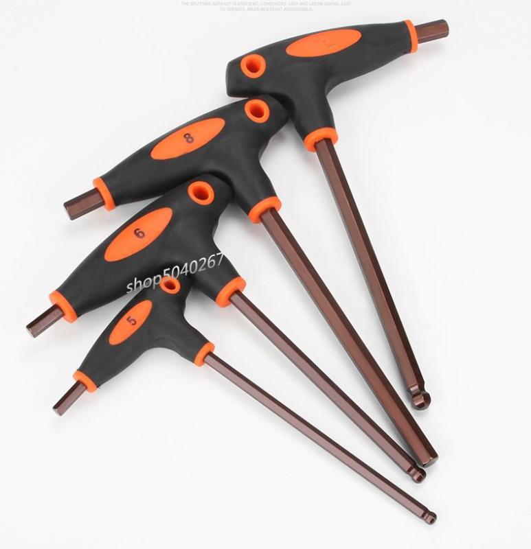 9pcs/lot 2mm-10mm Socket T-Handle Screws Chrome vanadium steel Ball End Hex Wrench Hand Tools Allen Key Repair Screwdriver
9pcs/lot 2mm-10mm Socket T-Handle Screws Chrome vanadium steel Ball End Hex Wrench Hand Tools Allen Key Repair Screwdriver