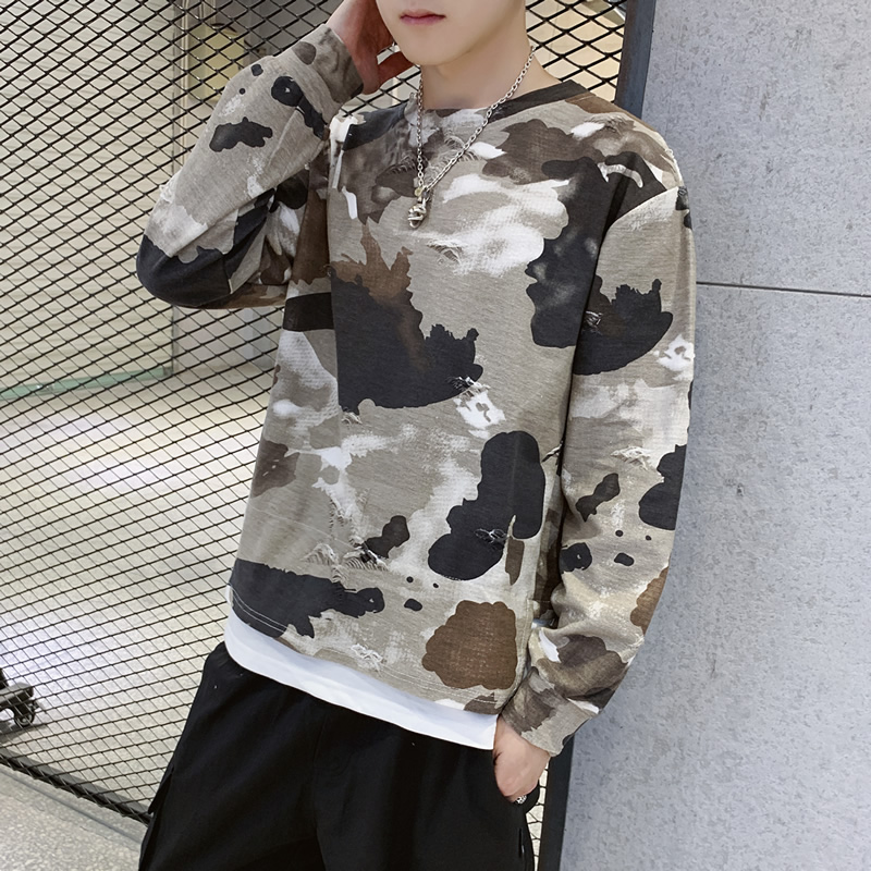 Men's Camouflage Hoodies Sweatshirts Men Patchwork Hem Ripped Retro O-Neck Hoodie Man Plus Size Fashion Hip Hop Oversized Tops, Green
Men's Camouflage Hoodies Sweatshirts Men Patchwork Hem Ripped Retro O-Neck Hoodie Man Plus Size Fashion Hip Hop Oversized Tops, Green
