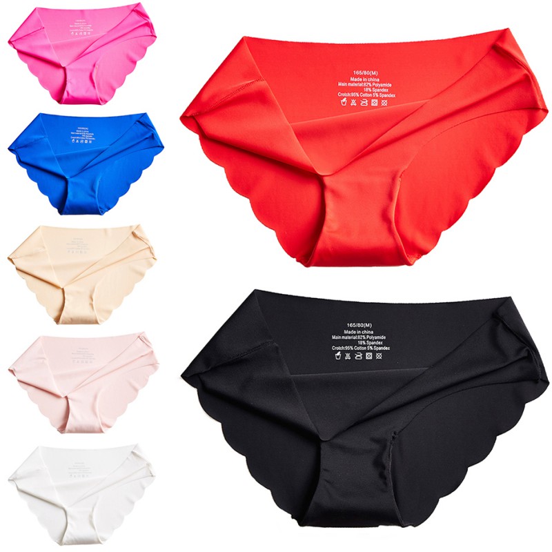 6 Colors Sexy Seamless Ice Silk Panties Women Briefs Cozy Pretty Briefs High Quality Panties Large Women Underwear, Black
6 Colors Sexy Seamless Ice Silk Panties Women Briefs Cozy Pretty Briefs High Quality Panties Large Women Underwear, Black