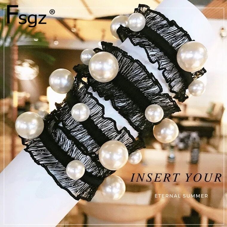 Hair Rope Elastic Hair Bands Lace Wide Rubber Bands Big Small Pearls Ornament Scrunchies Rings Headwear Accessories
Hair Rope Elastic Hair Bands Lace Wide Rubber Bands Big Small Pearls Ornament Scrunchies Rings Headwear Accessories