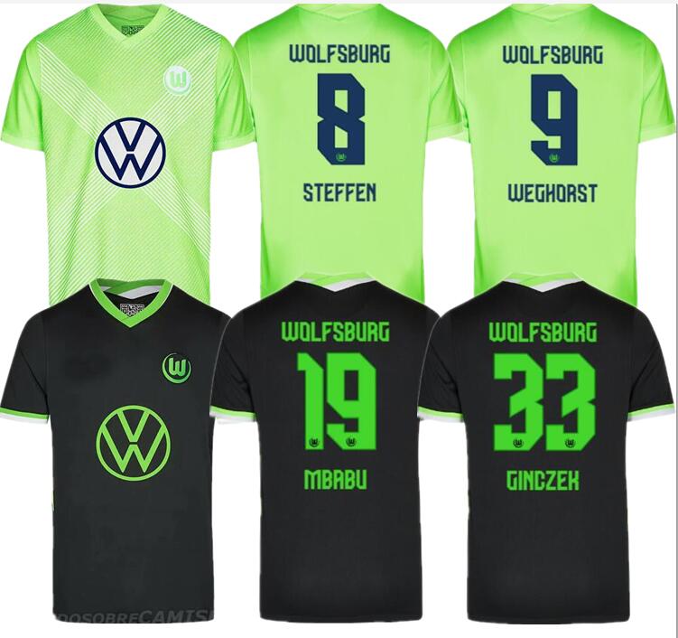 VfL Wolfsburg Heimtrikot WEGHORS Soccer Jerseys 2020 21 KLAUS MALLI STEFFEN MEHMEDI ROUSSILLON BROOKS ARNOLD BREKALO Football shirt you, Black 
VfL Wolfsburg Heimtrikot WEGHORS Soccer Jerseys 2020 21 KLAUS MALLI STEFFEN MEHMEDI ROUSSILLON BROOKS ARNOLD BREKALO Football shirt you, Black