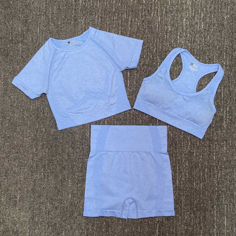 Women Short Yoga Set Seamless Fitness Clothing Gym Set Sports Bra Short Sleeve Crop Top Running Shorts Sports Suits Sportswear, Black
Women Short Yoga Set Seamless Fitness Clothing Gym Set Sports Bra Short Sleeve Crop Top Running Shorts Sports Suits Sportswear, Black