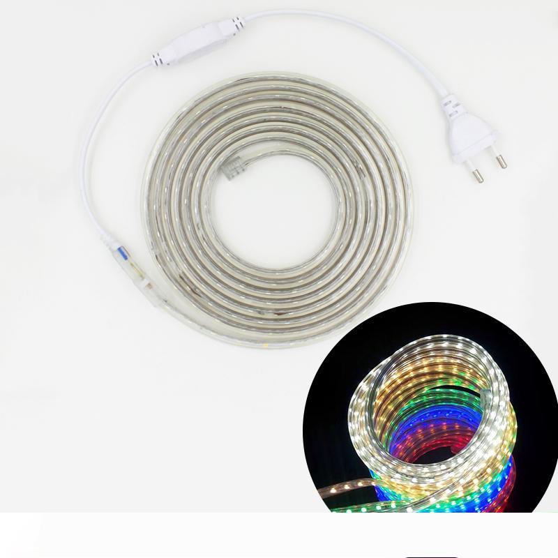 220V LED Strip Light 5050 Waterproof Flexible LED light Tape lamp String 1M 2M 3M 4M 5M 10M 12M 15M 20M 60LEDs M christmas lights
220V LED Strip Light 5050 Waterproof Flexible LED light Tape lamp String 1M 2M 3M 4M 5M 10M 12M 15M 20M 60LEDs M christmas lights