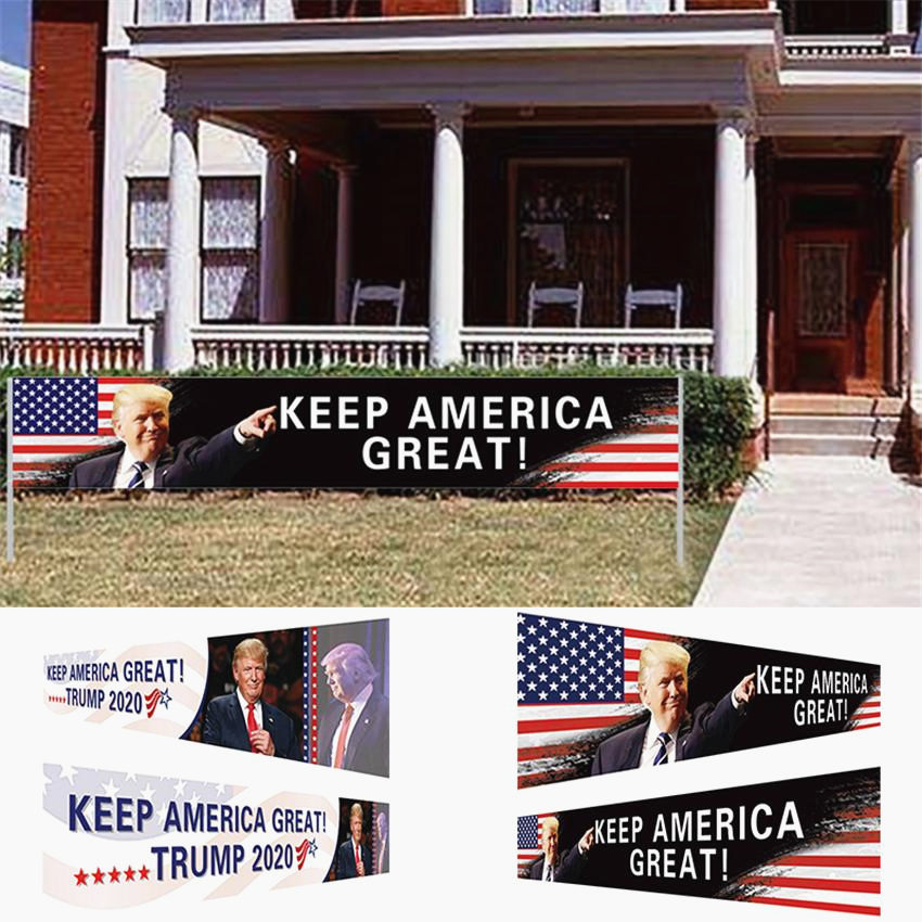 US Stock Keep America Great Flag 296x48cm Trump 2020 Presidential Election Banner Trump Campaign Flag DHL Shipping
US Stock Keep America Great Flag 296x48cm Trump 2020 Presidential Election Banner Trump Campaign Flag DHL Shipping