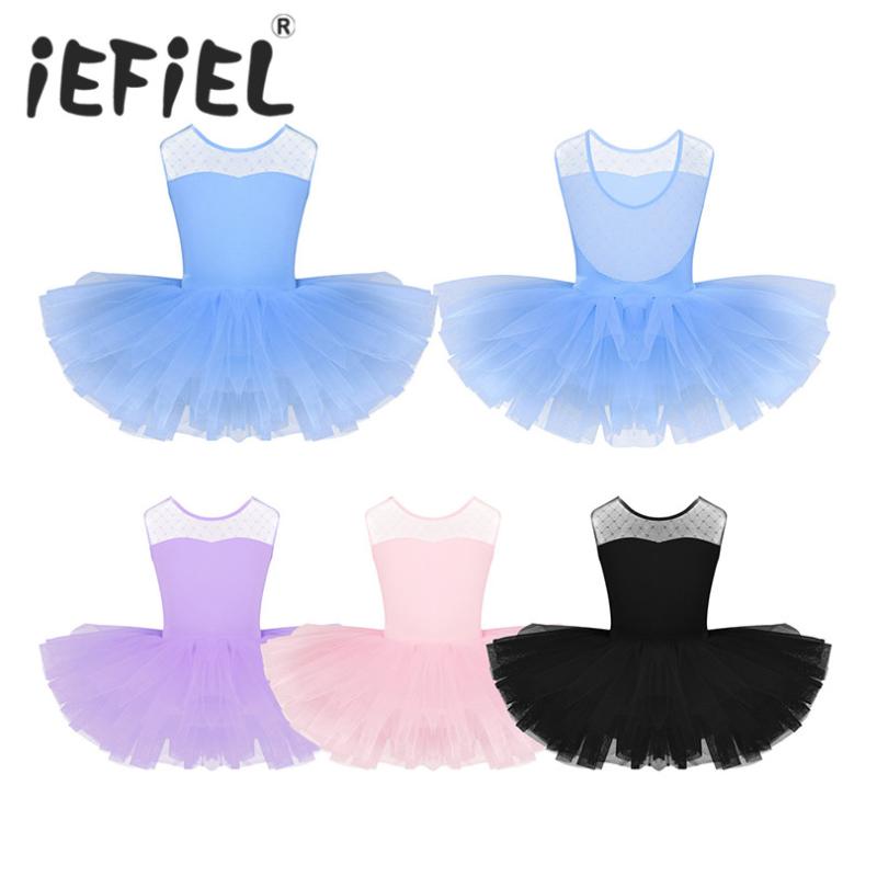 Cute Kids Girl Ballet Dress Dancewear Mesh Ballet Gymnastic Leotard Tutu Dresses for Girl Stage Performance Dance Clothes, Black
Cute Kids Girl Ballet Dress Dancewear Mesh Ballet Gymnastic Leotard Tutu Dresses for Girl Stage Performance Dance Clothes, Black