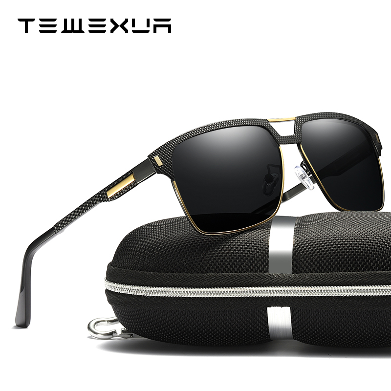TEWEXUA Brand New style Fashion Polarized Square Half frame Sunglasses Men Women Metal frames Driving Sports Leisure UV400
TEWEXUA Brand New style Fashion Polarized Square Half frame Sunglasses Men Women Metal frames Driving Sports Leisure UV400