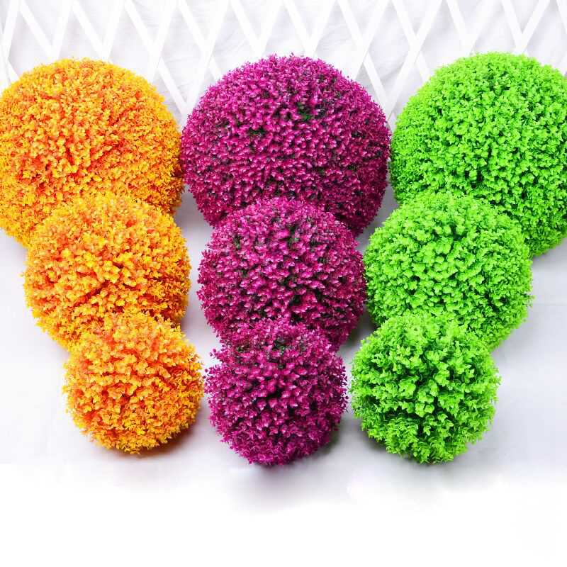 Large Artificial Plants Milan Grass Ball Plastic Boxwood Balls Eucalyptus Balls Wedding Party Home Outdoor Decoration Bonsai
Large Artificial Plants Milan Grass Ball Plastic Boxwood Balls Eucalyptus Balls Wedding Party Home Outdoor Decoration Bonsai