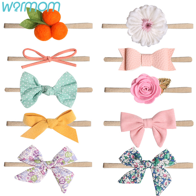 WARMOM Fashion Bowknot Headband Newborn Baby Elastic Hairbands Princess Child Kids Kawaii Cute Style Headwear Children Gifts, T3
WARMOM Fashion Bowknot Headband Newborn Baby Elastic Hairbands Princess Child Kids Kawaii Cute Style Headwear Children Gifts, T3