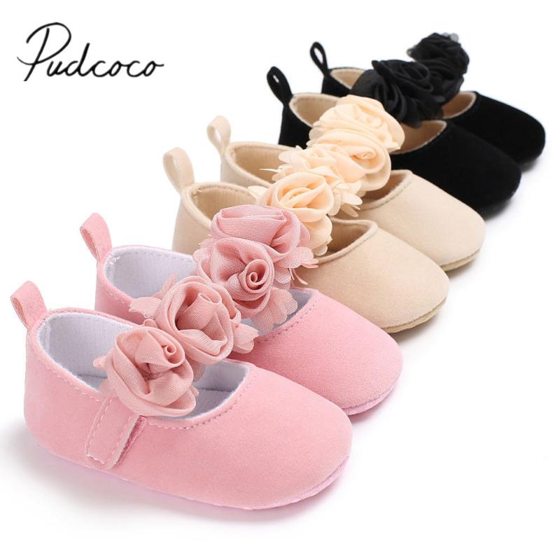 Newborn Infant Girl Baby First Walkers Toddler Crib Shoes Pram Soft Sole Prewalker Anti-slip Sneakers Baby Flower Shoes, Black
Newborn Infant Girl Baby First Walkers Toddler Crib Shoes Pram Soft Sole Prewalker Anti-slip Sneakers Baby Flower Shoes, Black