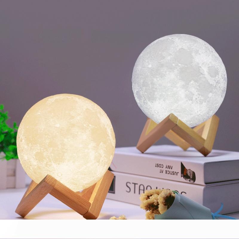 3D LED Night Magical Moon LED Light Moonlight Lamp USB Rechargeable 3D Light Colors Stepless for Home Decoration Christmas lights
3D LED Night Magical Moon LED Light Moonlight Lamp USB Rechargeable 3D Light Colors Stepless for Home Decoration Christmas lights