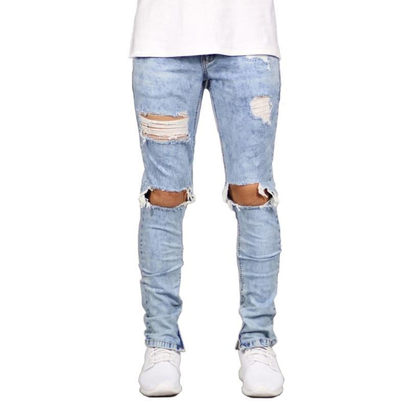 2020 Fashion Hot Men Jeans Stretch Destroyed Ripped Design Ankle Zipper Skinny Jeans For Men, Blue
2020 Fashion Hot Men Jeans Stretch Destroyed Ripped Design Ankle Zipper Skinny Jeans For Men, Blue