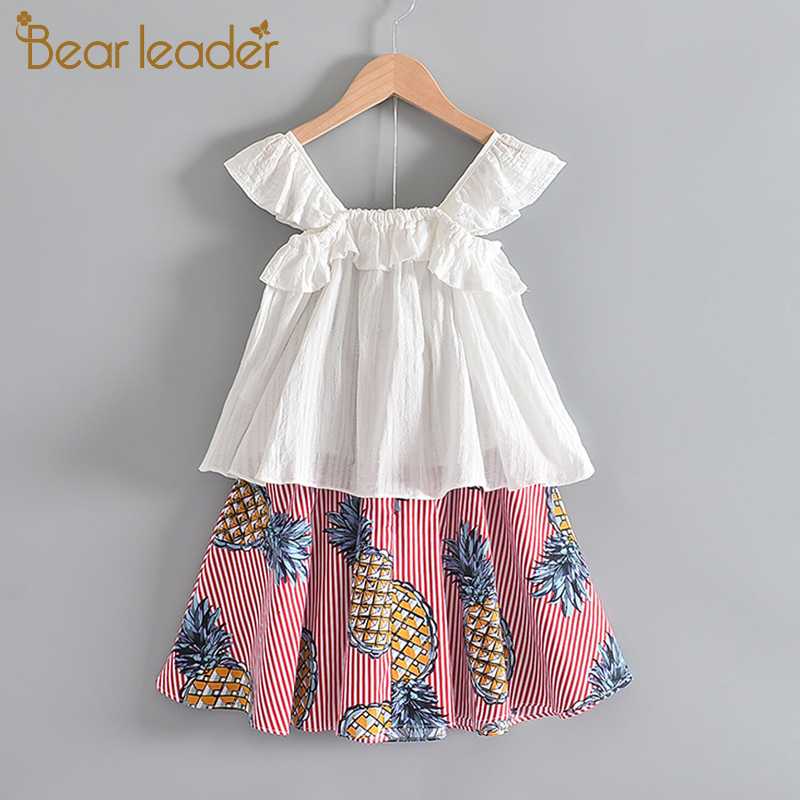 Bear Leader Girls Casual Clothing Sets New Fashion Kids Summer Pineapple Print Outfits Children Girl Clothes Cute Suits 3 7Y, Az2127blue
Bear Leader Girls Casual Clothing Sets New Fashion Kids Summer Pineapple Print Outfits Children Girl Clothes Cute Suits 3 7Y, Az2127blue