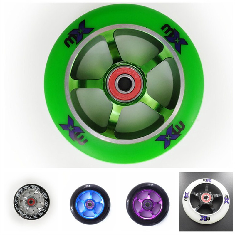 2 pieces/lot Aluminium Alloy Steel Hub High Elasticity and Precision speed skating Skateboard wheel 88A 100mm Scooter Wheel, 2 purple 100mm
2 pieces/lot Aluminium Alloy Steel Hub High Elasticity and Precision speed skating Skateboard wheel 88A 100mm Scooter Wheel, 2 purple 100mm