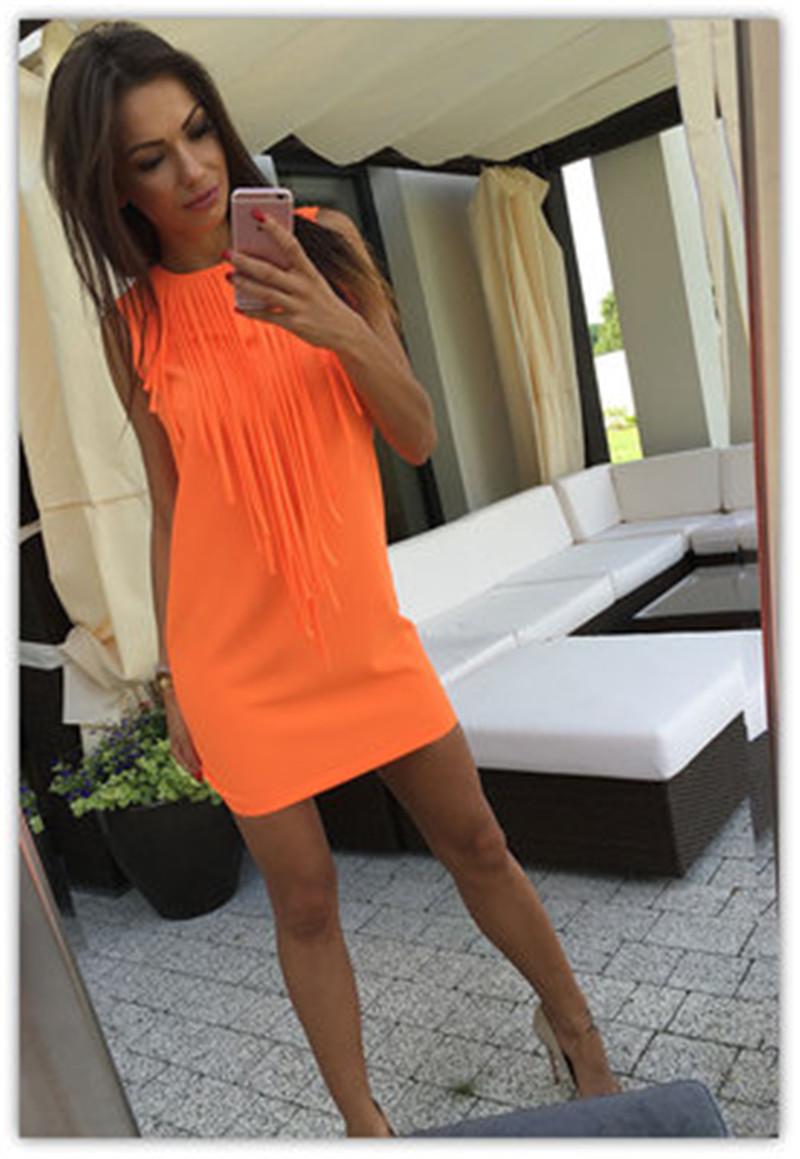 Women Solid Fringed Slim Dress Fashion Trend Style Elegant Casual Dresses Designer Female Spring Sleeveless Sexy Round Neck Tight Skirts
Women Solid Fringed Slim Dress Fashion Trend Style Elegant Casual Dresses Designer Female Spring Sleeveless Sexy Round Neck Tight Skirts