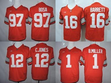 Factory Outlet- Ohio State Beckeyes 97 Joey Bosa 16 J.T. Barrett 15 Ezekiel Elliot Stitched College Football Jerseys Top Quality, Black;red
Factory Outlet- Ohio State Beckeyes 97 Joey Bosa 16 J.T. Barrett 15 Ezekiel Elliot Stitched College Football Jerseys Top Quality, Black;red