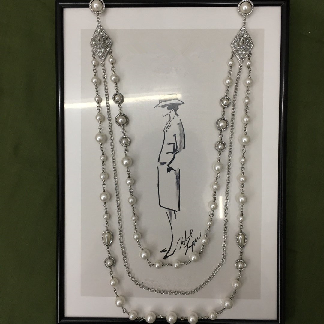 C new best-selling necklace classic color super match skin fashion star with the same long necklace, Silver
C new best-selling necklace classic color super match skin fashion star with the same long necklace, Silver