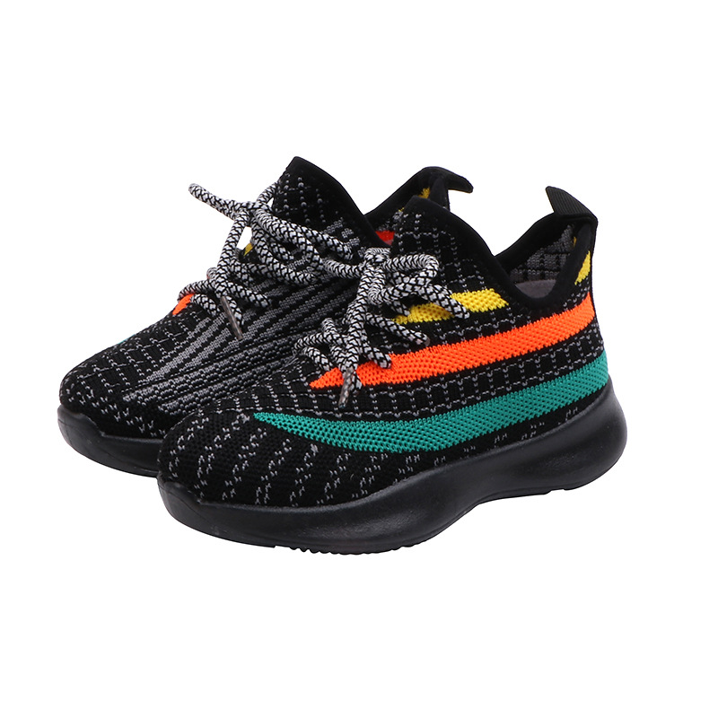 2020 Autumn Children Shoes Boys Girls Casual Shoes Breathable Knitting Soft Bottom Non-slip Kids Sneakers Size 26-36, Black
2020 Autumn Children Shoes Boys Girls Casual Shoes Breathable Knitting Soft Bottom Non-slip Kids Sneakers Size 26-36, Black