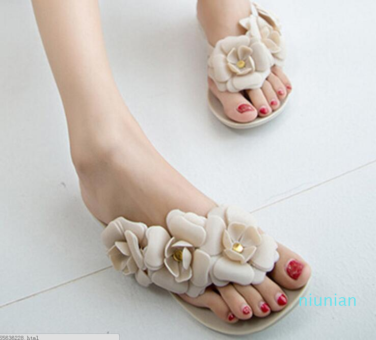 Hot Sale-2017 summer channel rhinestone comfortable flats flip gladiator sandals party wedding shoes Free