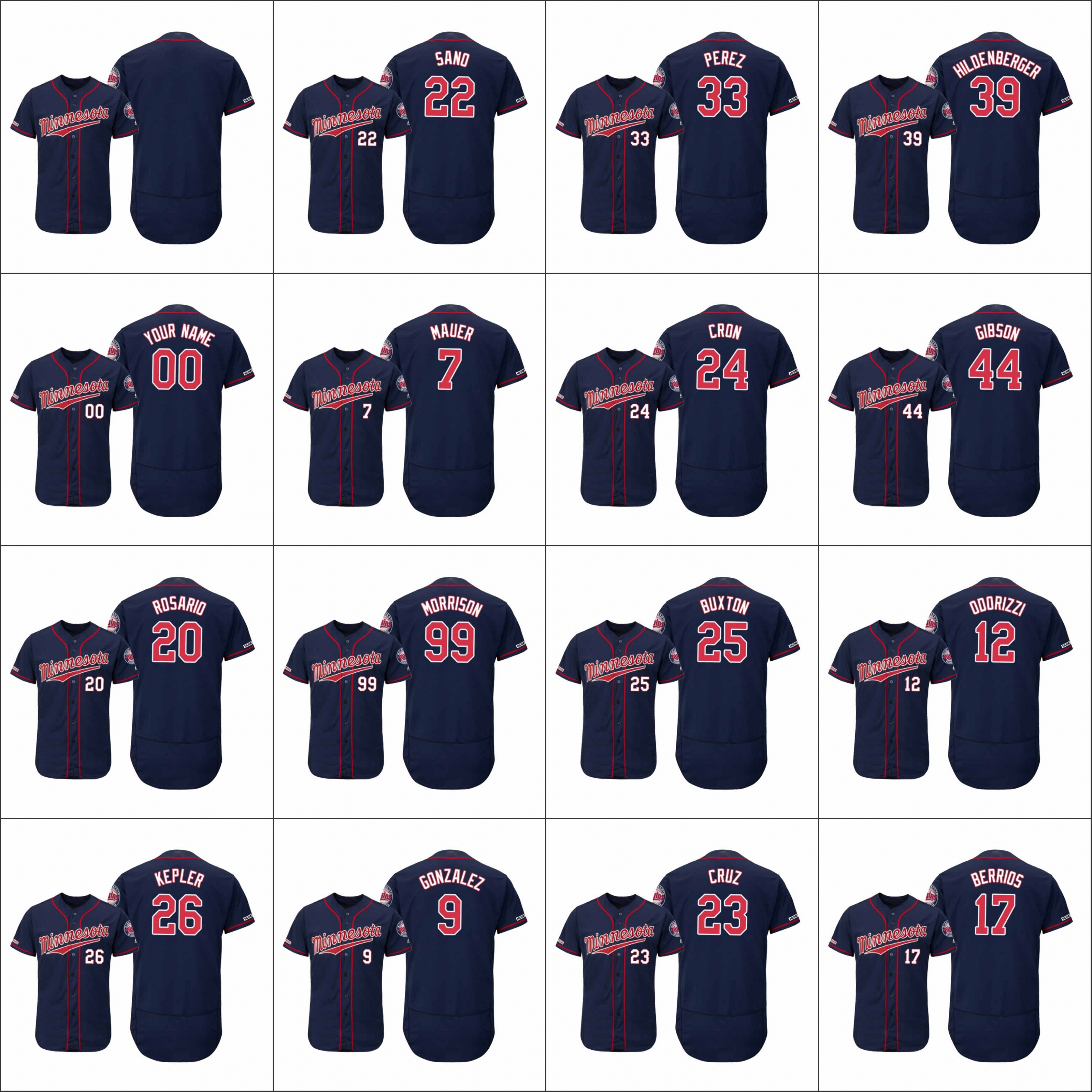 Minnesota Twins Men #22 Miguel Sano 17 Jose Berrios 7 Joe Mauer Women Youth 150th Anniversary Alternate Flex Base Custom Jersey
Minnesota Twins Men #22 Miguel Sano 17 Jose Berrios 7 Joe Mauer Women Youth 150th Anniversary Alternate Flex Base Custom Jersey