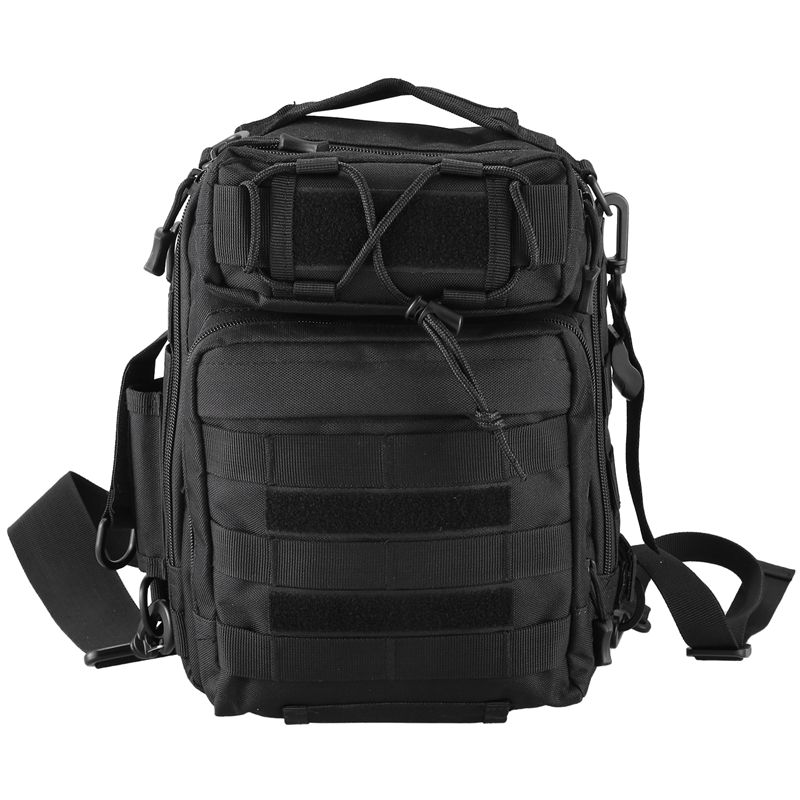 Fishing supplies storage bag outdoor shoulder bag messenger black, Other
