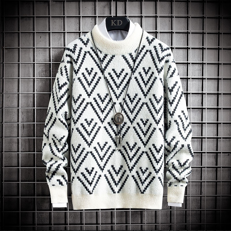 2020 New Winter Cashmere Sweater Men Thick Warm Slim Fit Knittwear Long Sleeve Round Neck Men's Christmas Sweaters pull homme, Black
2020 New Winter Cashmere Sweater Men Thick Warm Slim Fit Knittwear Long Sleeve Round Neck Men's Christmas Sweaters pull homme, Black