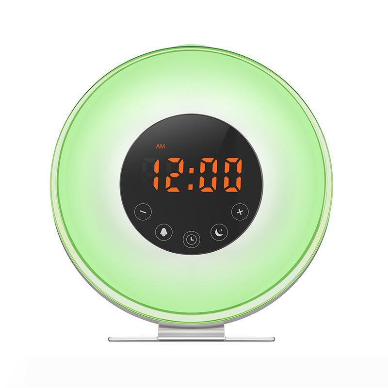 Wake Up Light Alarm Clock Sunrise Sunset Simulation Color Changing LED Digital Clocks with Snooze FM Radio Night Lights Lamp
Wake Up Light Alarm Clock Sunrise Sunset Simulation Color Changing LED Digital Clocks with Snooze FM Radio Night Lights Lamp