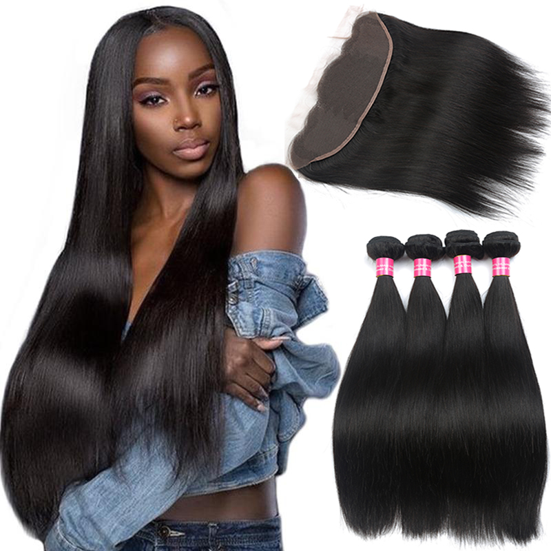 Brazilian Straight Hair With 4x13 Frontal Ear to Ear Frontal Closure With Straight Hair Brazilian Human Hair Weave Bundles, Natural black
Brazilian Straight Hair With 4x13 Frontal Ear to Ear Frontal Closure With Straight Hair Brazilian Human Hair Weave Bundles, Natural black