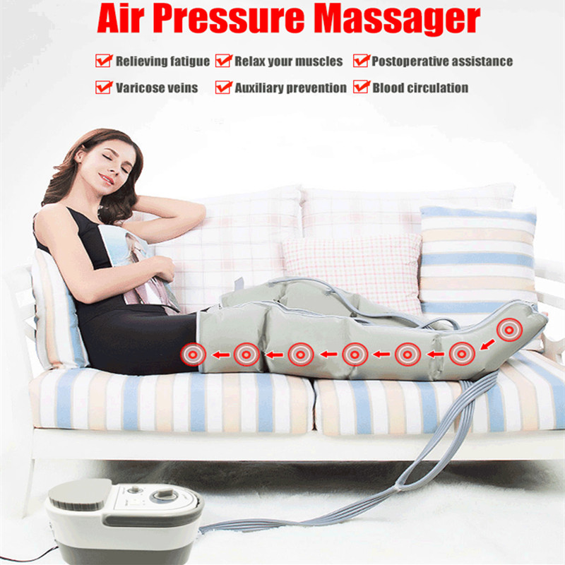 Air Wave Pressure Massager Continuous Compression Circulator Leg Arm Waist Leg Massageing Machine Muscles Relaxed Recovery Devic
Air Wave Pressure Massager Continuous Compression Circulator Leg Arm Waist Leg Massageing Machine Muscles Relaxed Recovery Devic